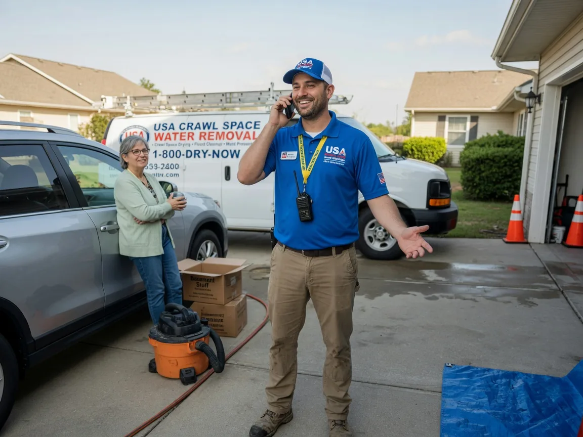 Crawl Space Water Removal Revere, MO FAQs